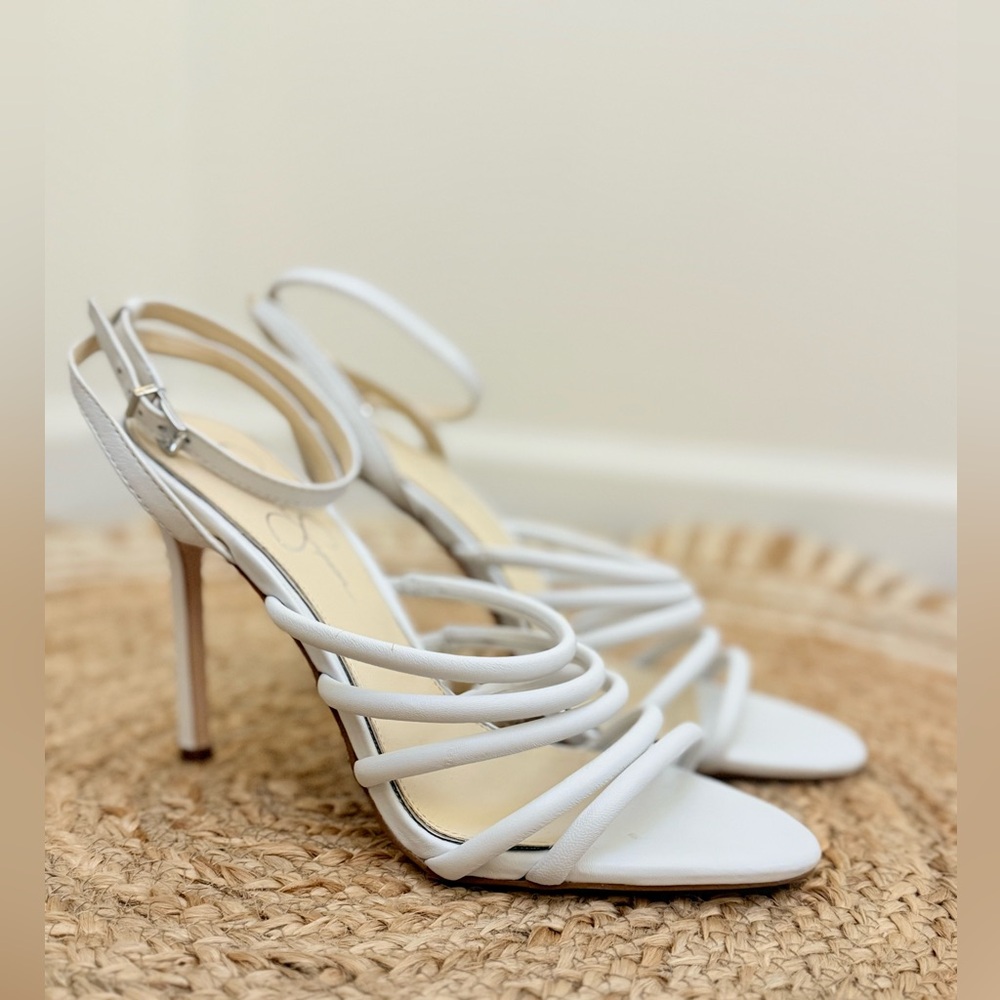 🌾‎ Jessica Simpson Joselle Strappy Heels NEW
